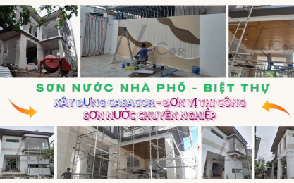 HƯỚNG DẪN THI CÔNG SƠN NƯỚC NHÀ PHỐ, BIỆT 