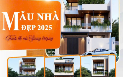 MẪU NHÀ PHỐ HIỆN ĐẠI NĂM 2025: BỨT PHÁ PHONG CÁCH – CHẠM TỚI TƯƠNG LAI!